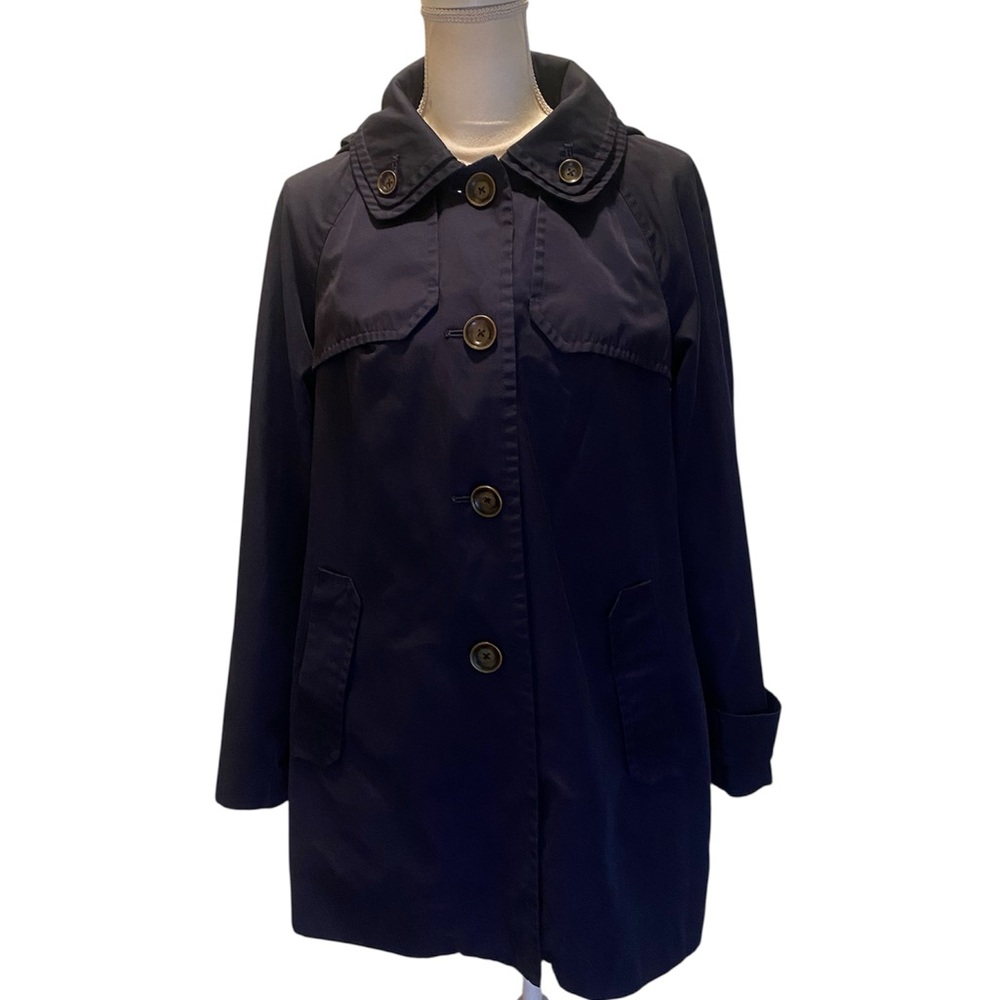 London Fog Navy Coat - Picture 2 of 8